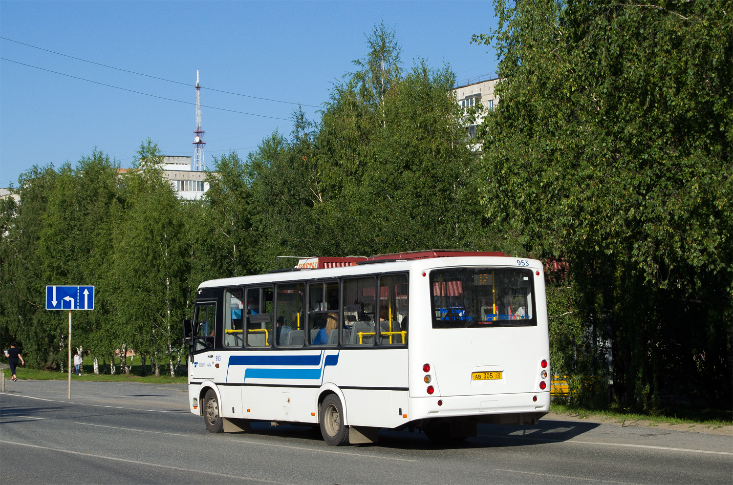 Тюменская область, ПАЗ-320414-04 "Вектор" (1-2) № 953