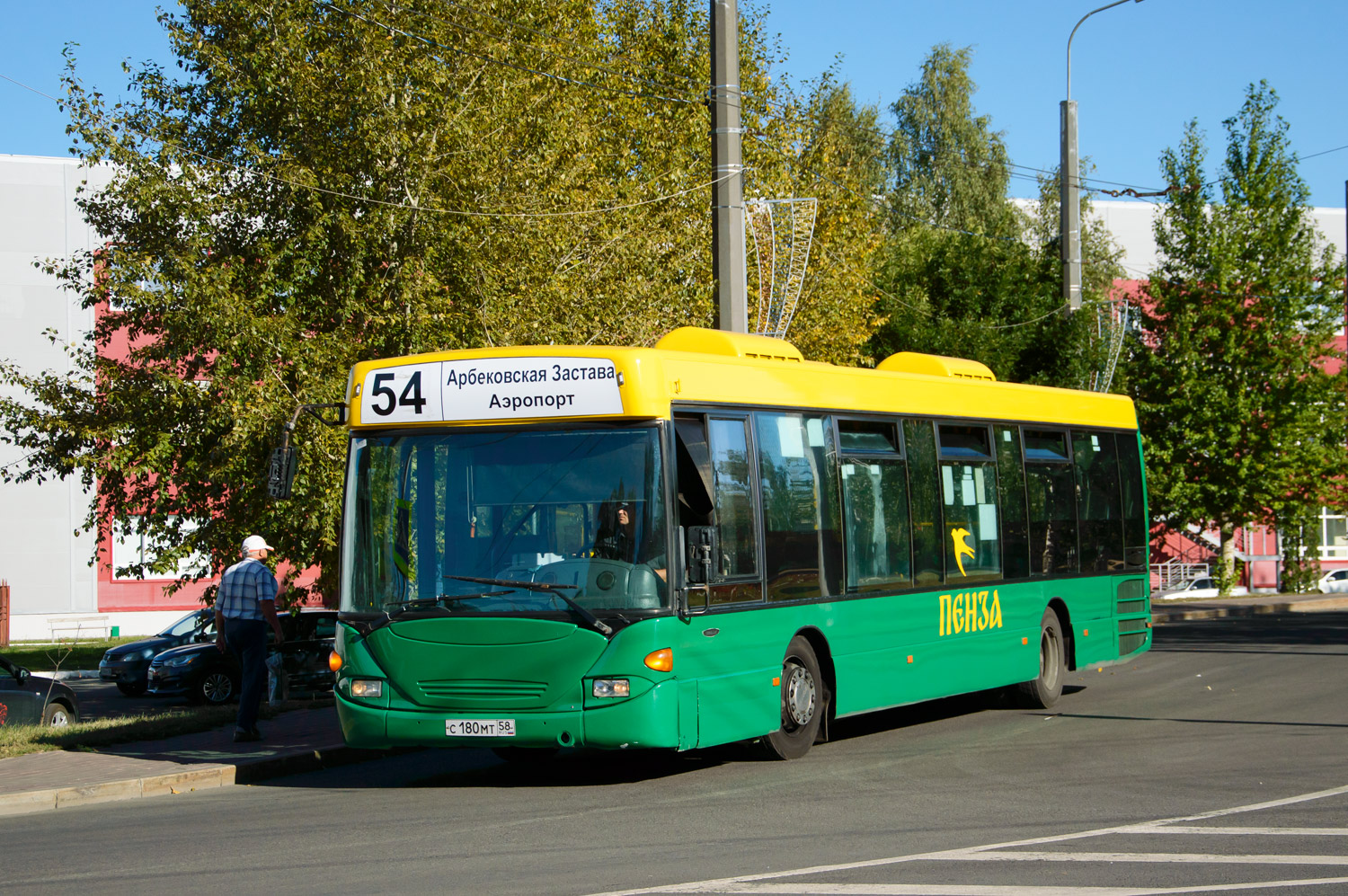 Пензенская область, Scania OmniLink I (Скания-Питер) № С 180 МТ 58