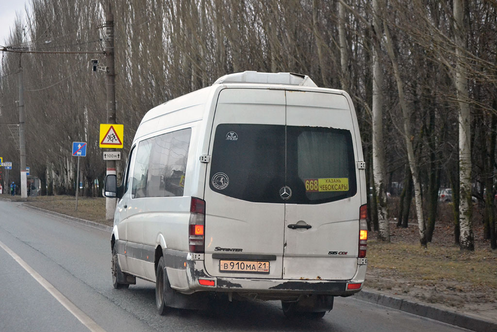 Чувашия, Mercedes-Benz Sprinter W906 515CDI № В 910 МА 21