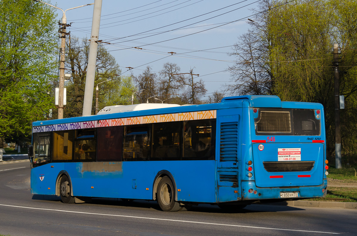 Тульская область, ЛиАЗ-5292.65 № 546