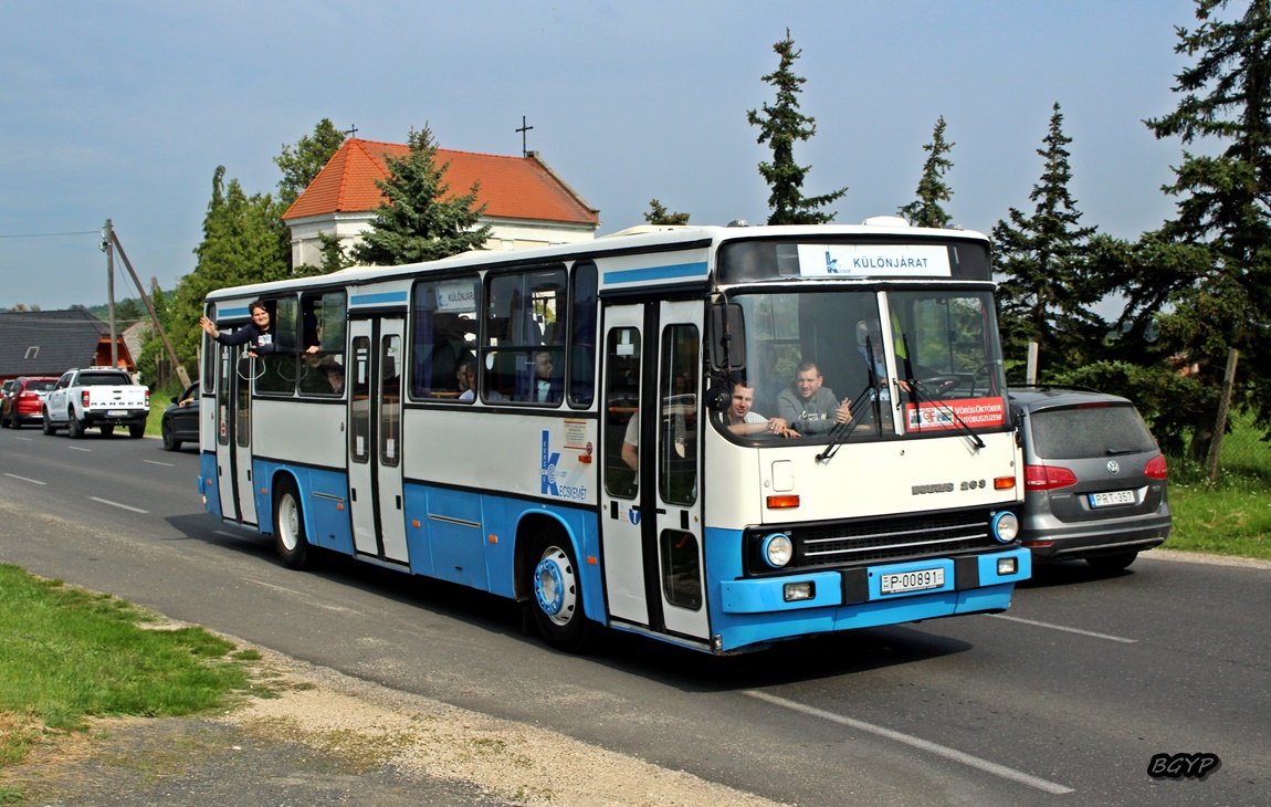 Венгрия, Ikarus 263.10 № P-00891 22; Венгрия — III. Nemzetközi Ikarus Találkozó, Tapolca (2022)