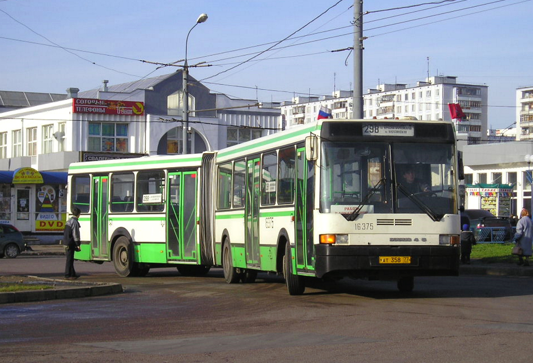 Москва, Ikarus 435.17 № 16375