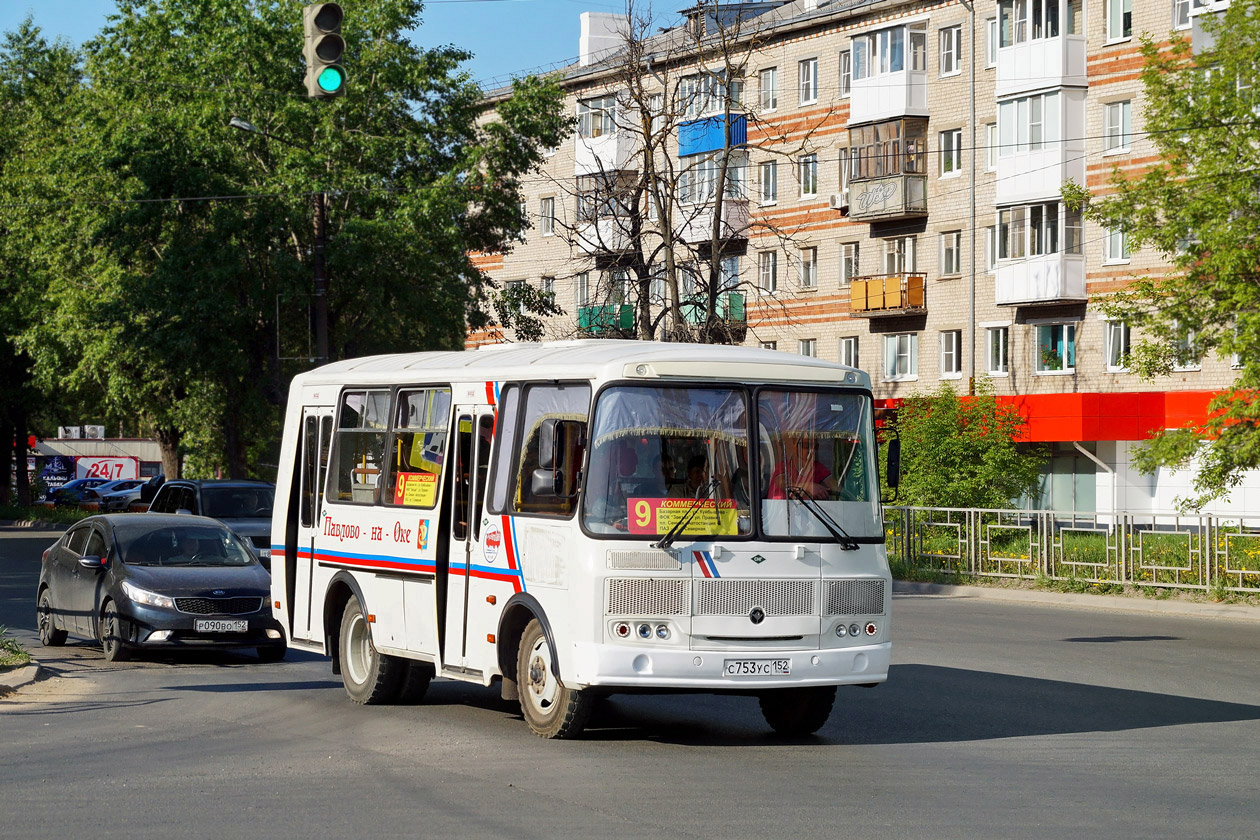 Нижегородская область, ПАЗ-32054 № С 753 УС 152