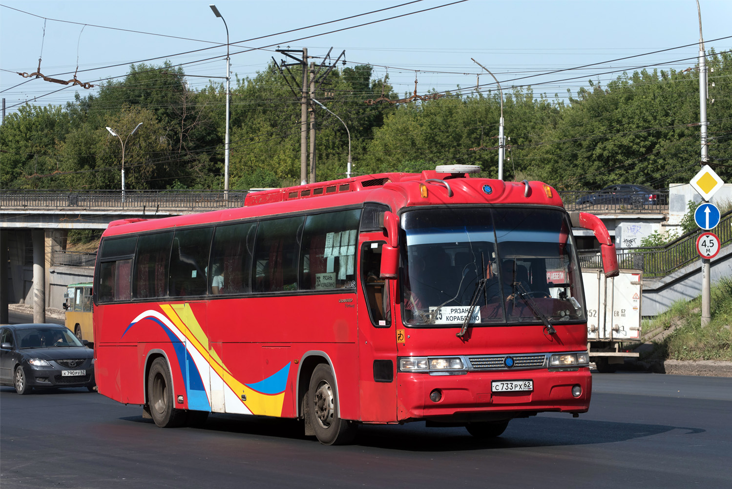 Рязанская область, Kia Granbird № С 733 РХ 62