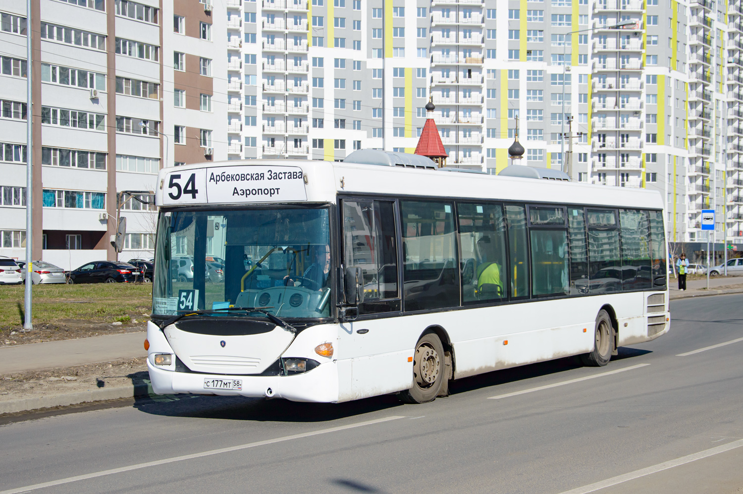 Пензенская область, Scania OmniLink I (Скания-Питер) № С 177 МТ 58