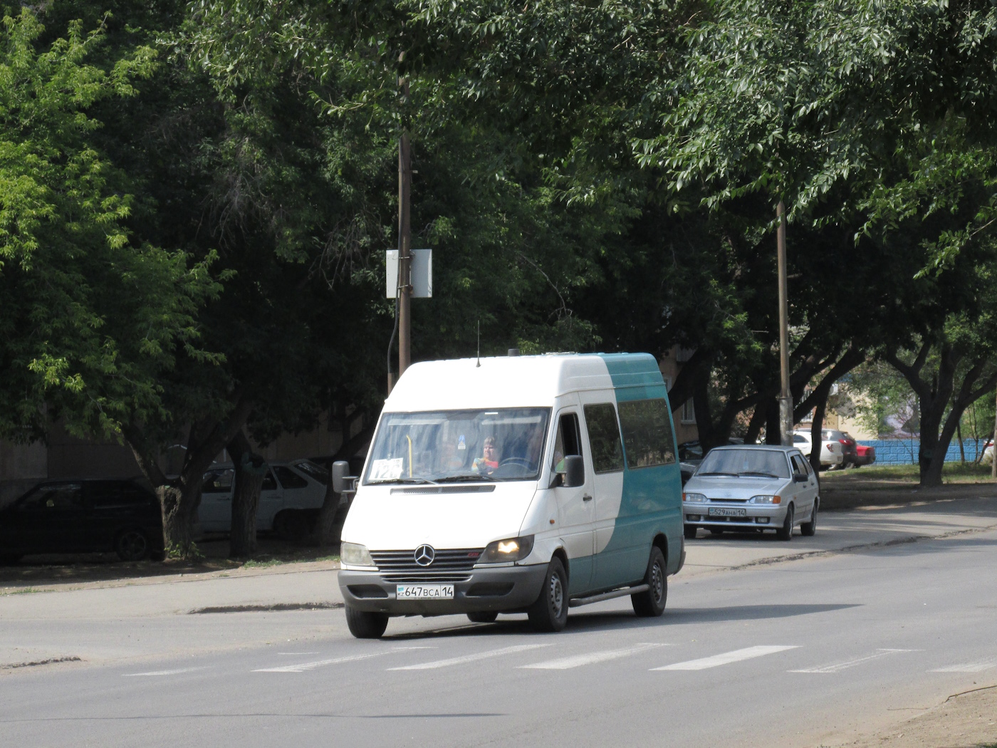 Павлодарская область, Mercedes-Benz Sprinter W901–905 (T1N) № 647 BCA 14