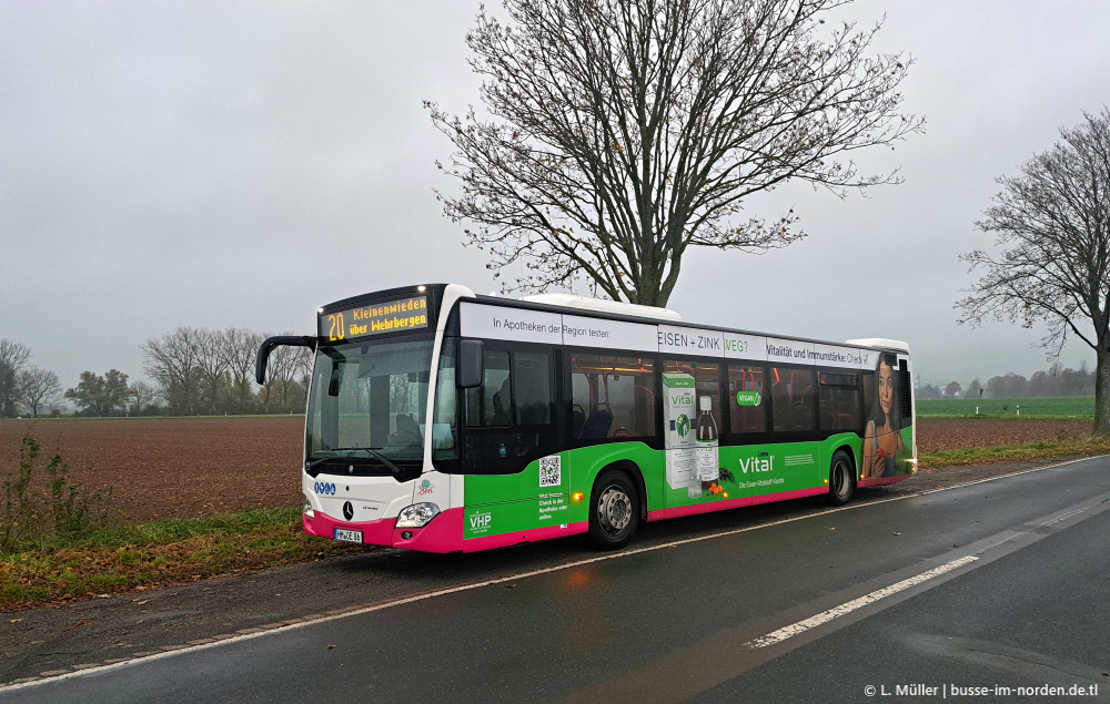 Нижняя Саксония, Mercedes-Benz Citaro C2 hybrid № 86