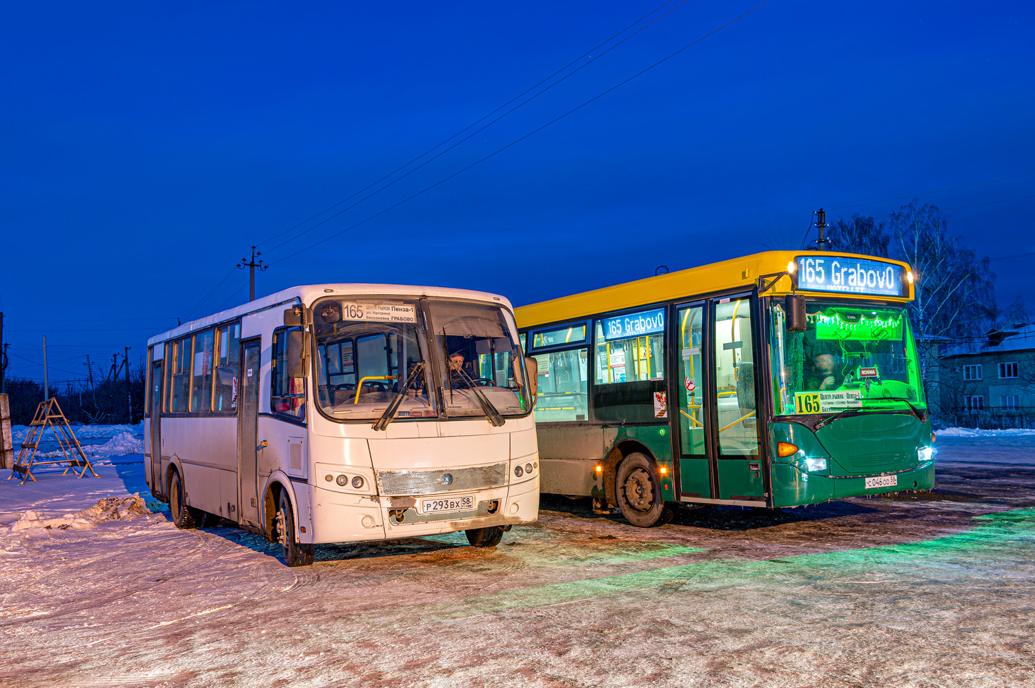 Пензенская область, ПАЗ-320412-04 "Вектор" № Р 293 ВХ 58