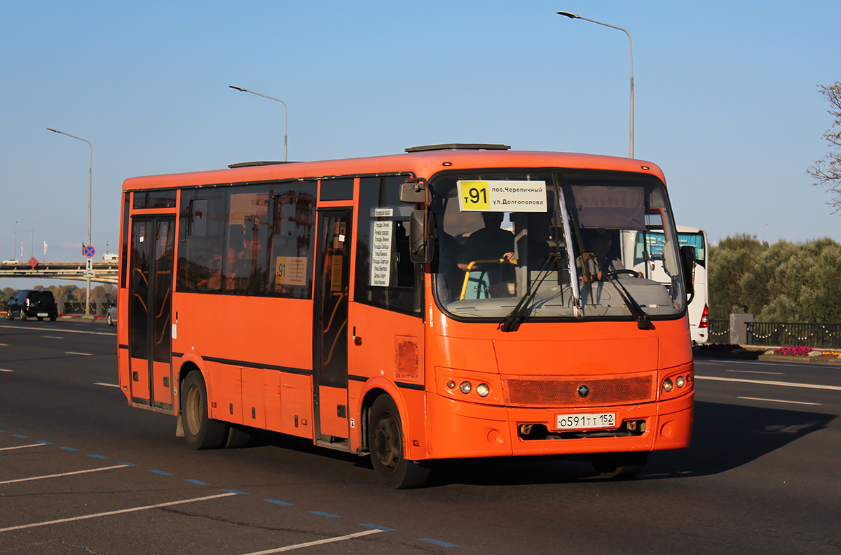 Нижегородская область, ПАЗ-320414-04 "Вектор" № О 591 ТТ 152