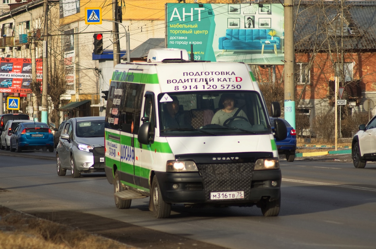 Забайкальский край, FIAT Ducato 244 CSMMC-RLL, -RTL № М 316 ТВ 75