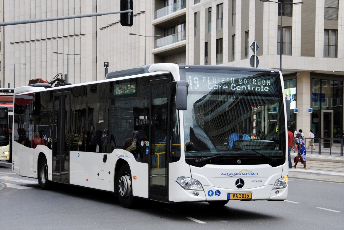 Люксембург, Mercedes-Benz Citaro C2 Ü hybrid № VA 3015