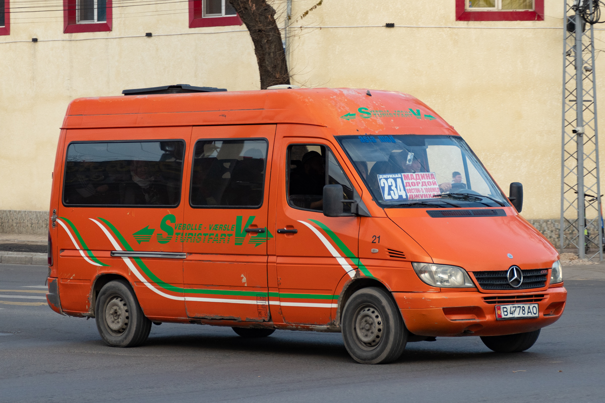 Kirgizisztán, Mercedes-Benz Sprinter W903 313CDI sz.: B 4778 AO