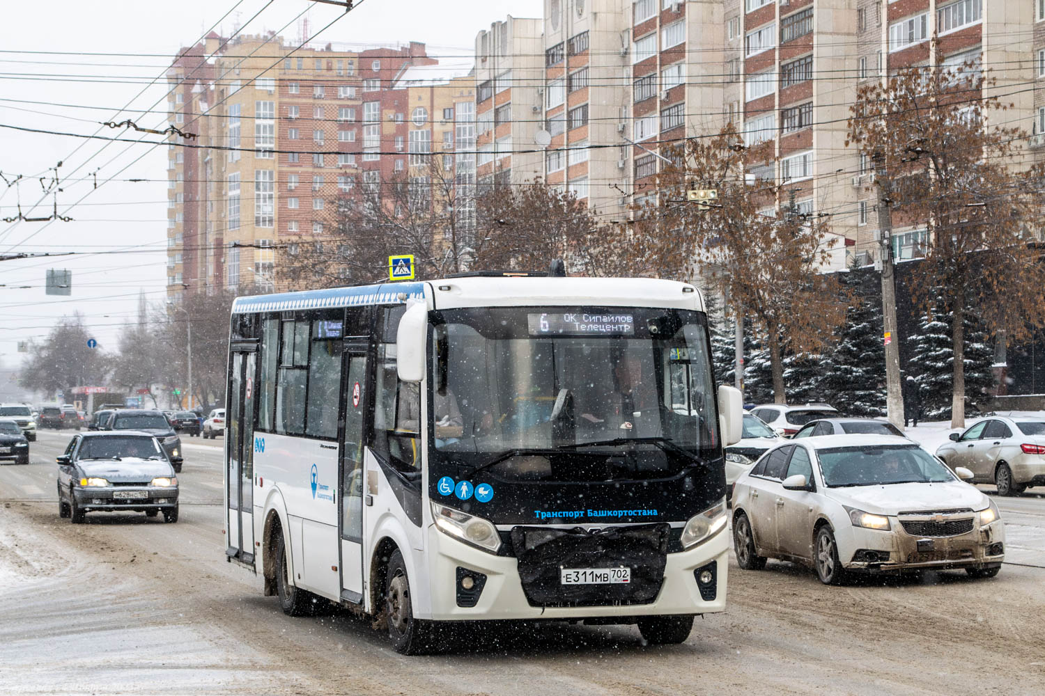 Башкортостан, ПАЗ-320435-04 "Vector Next" № 6514