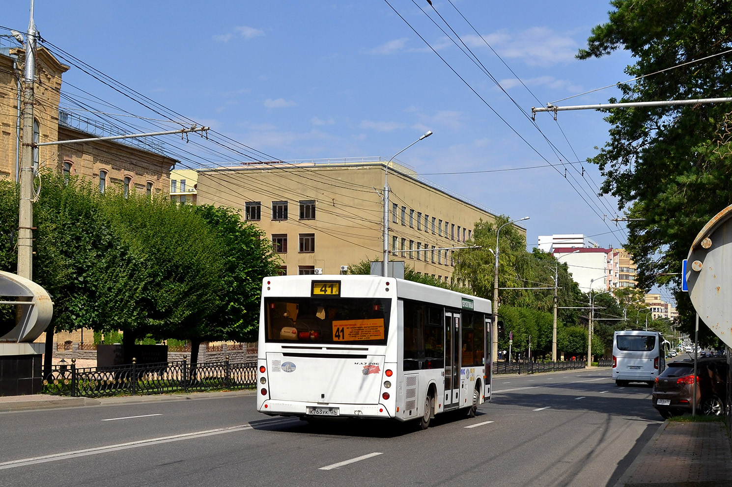 Ставропольский край, МАЗ-206.086 № К 763 УК 126