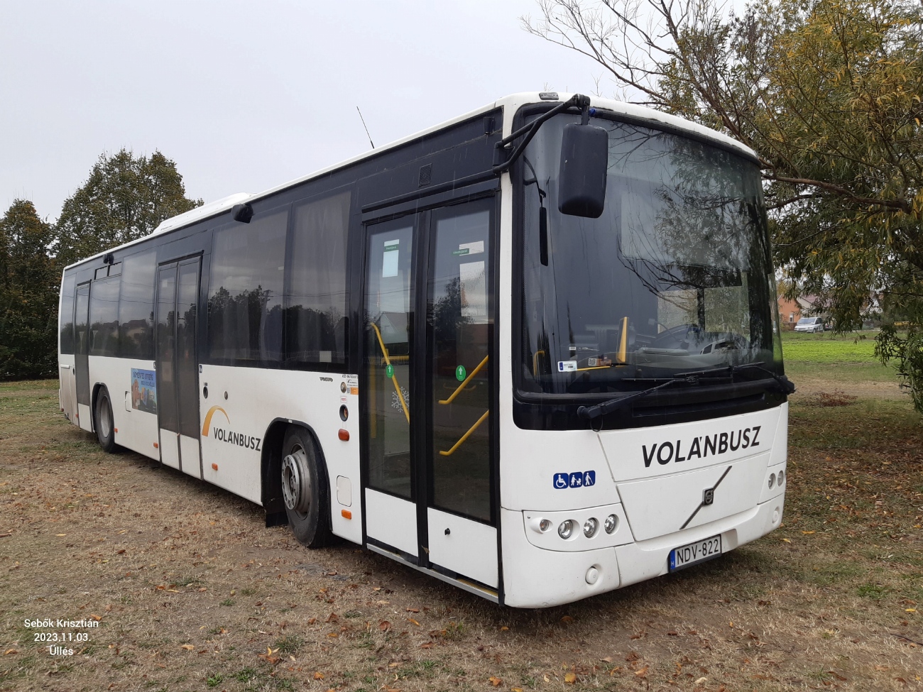 Венгрия, Volvo 8700LE № NDV-822