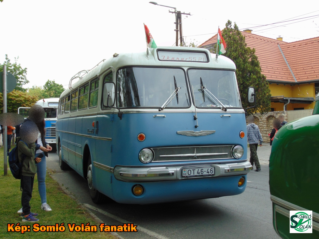 Венгрия, Ikarus  55.21 № I 14FX 23; Венгрия — III. Nemzetközi Ikarus Találkozó, Tapolca (2022)