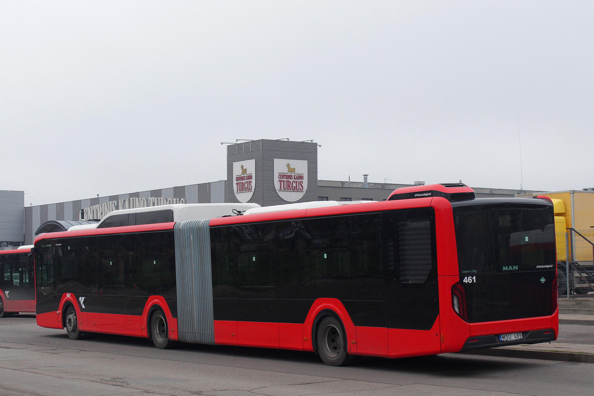 Литва, MAN 18C Lion's City 18 G NG320 EfficientHybrid № 461