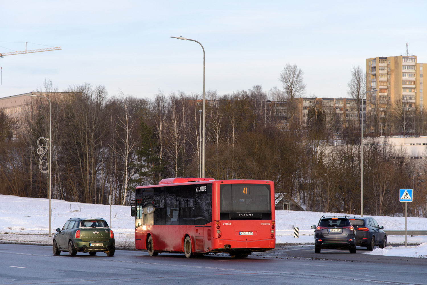 Литва, Anadolu Isuzu Citibus (Yeni) № V7003