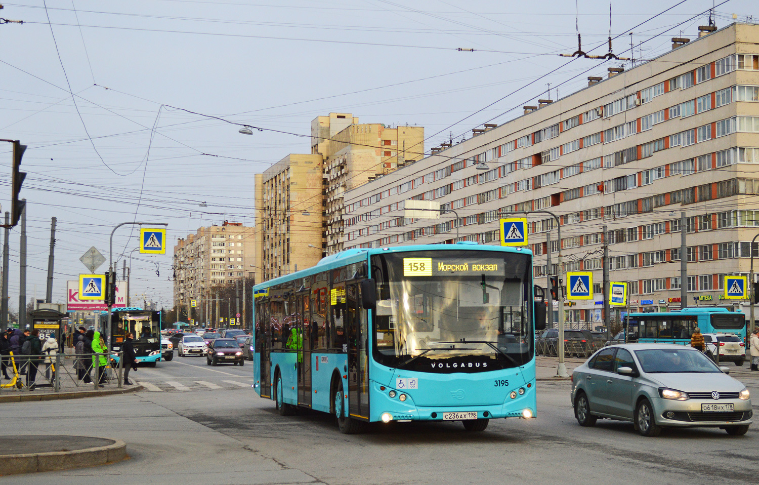 Санкт-Петербург, Volgabus-5270.02 № 3195