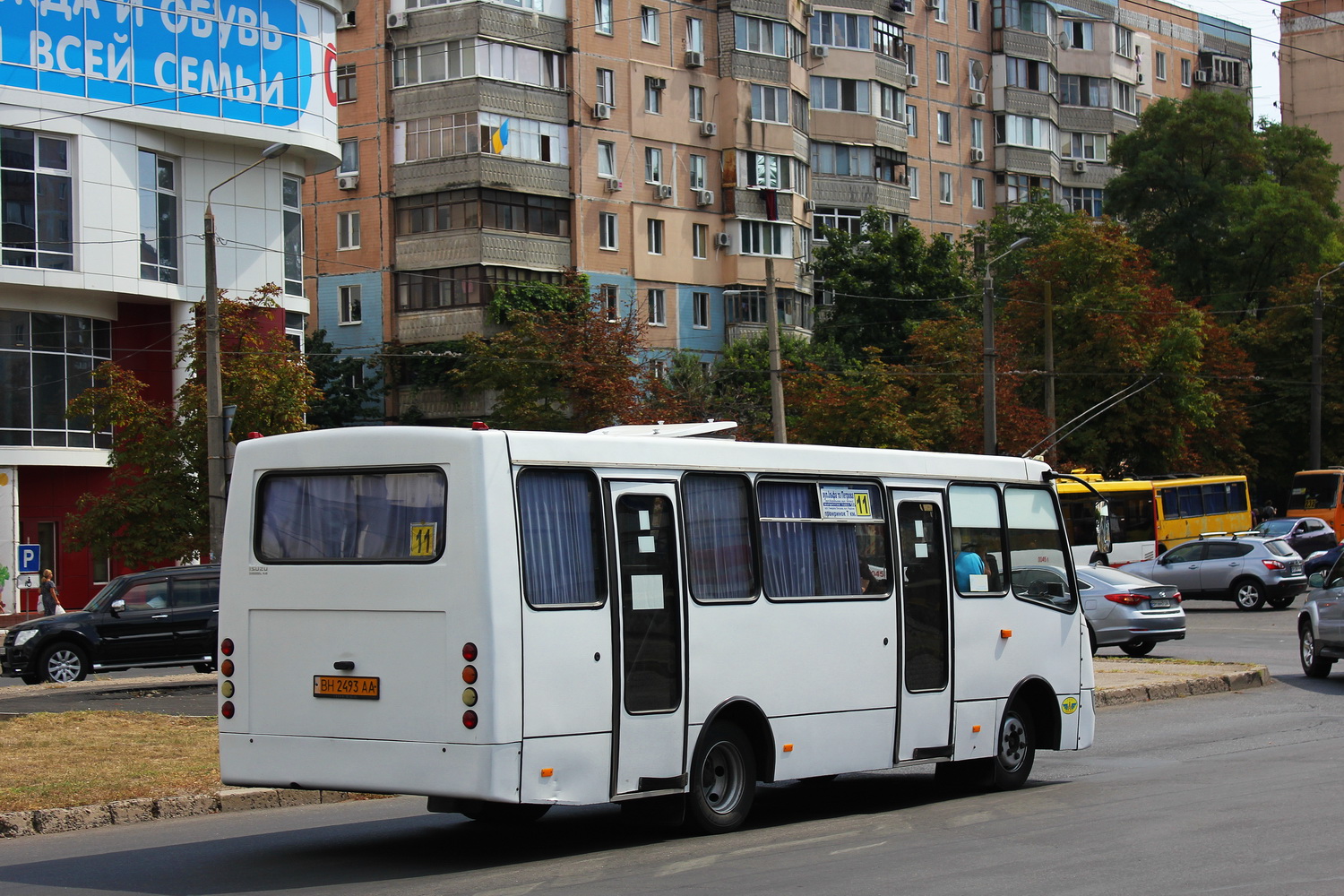 Odessa region, Bogdan A09202 # BH 2493 AA