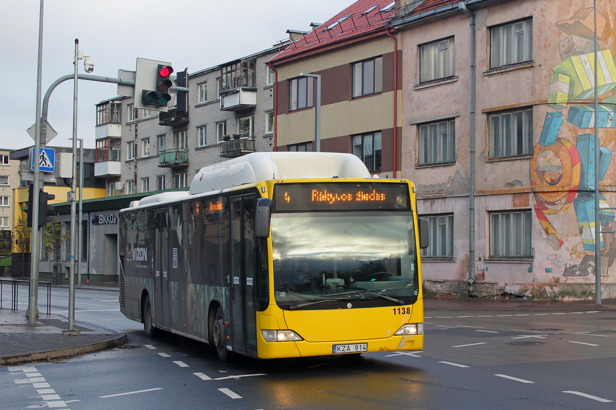 Литва, Mercedes-Benz O530 Citaro facelift CNG № 1138