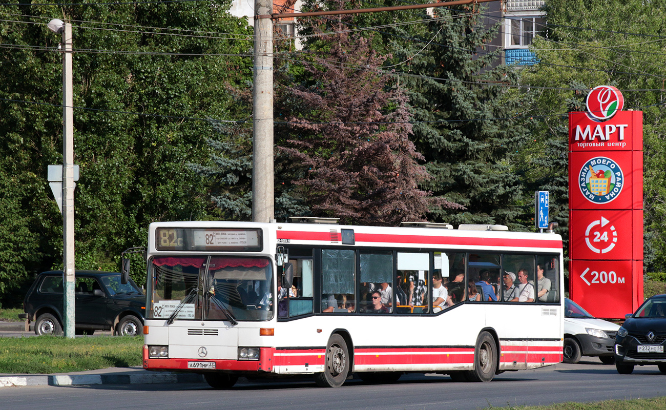 Пензенская область, Mercedes-Benz O405N2 № А 691 МР 33