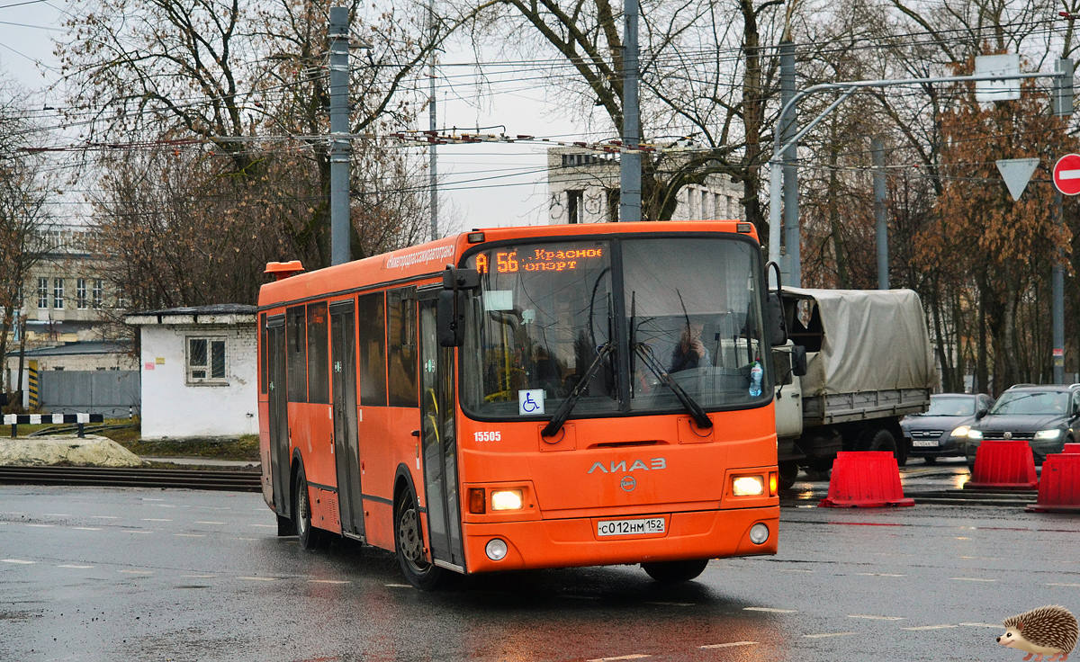 Нижегородская область, ЛиАЗ-5293.60 № 15505