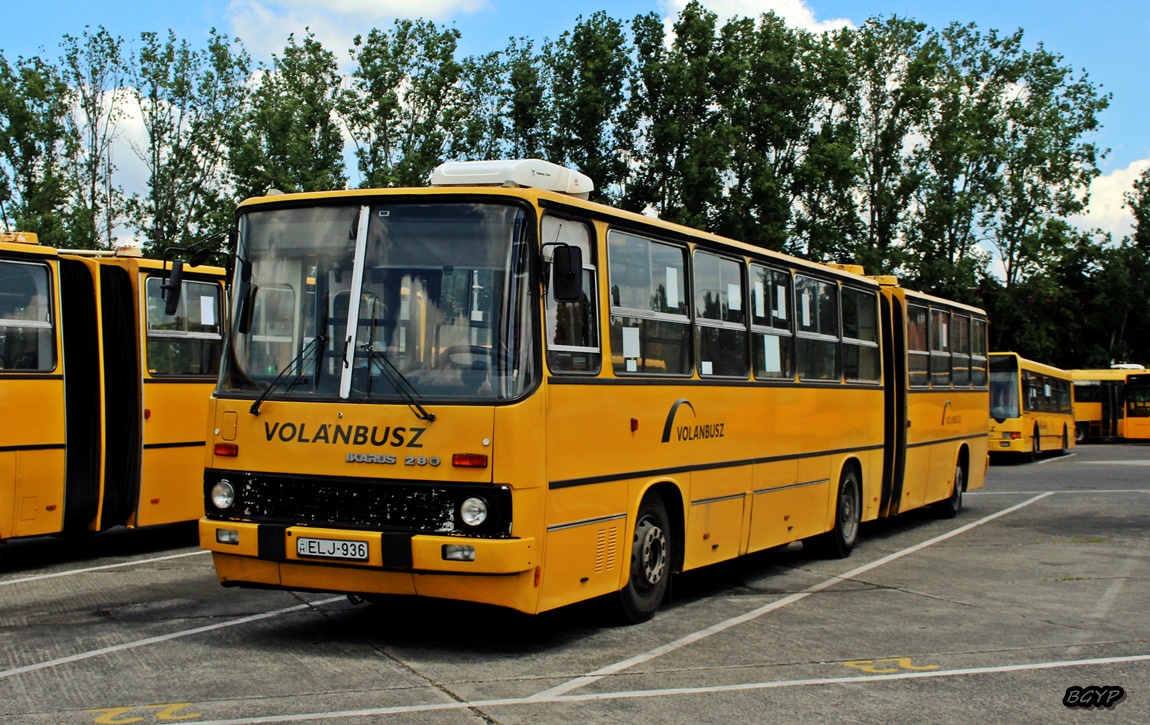 Венгрия, Ikarus 280 (Vasi Volán) № ELJ-936