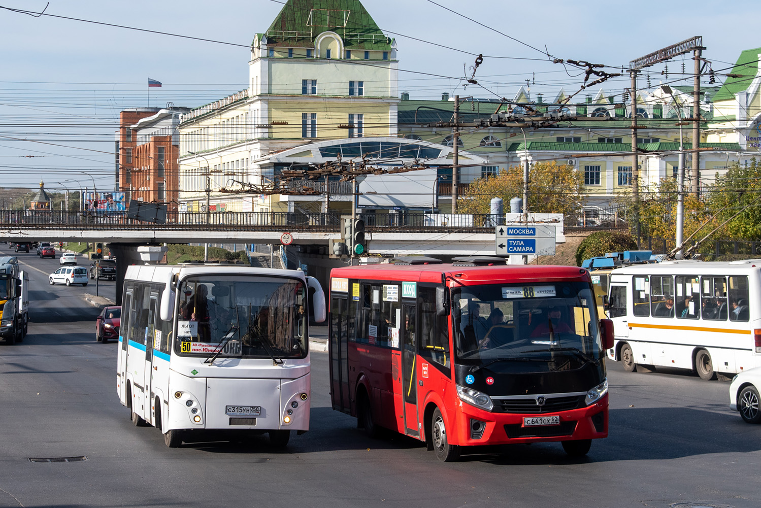 Рязанская область, BAW 2245 Street № С 315 УН 750; Рязанская область, ПАЗ-320435-04 "Vector Next" № 10