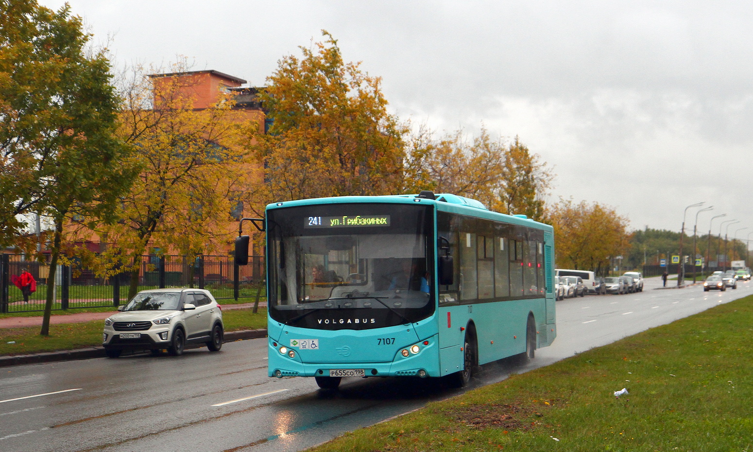 Санкт-Петербург, Volgabus-5270.G4 (LNG) № 7107