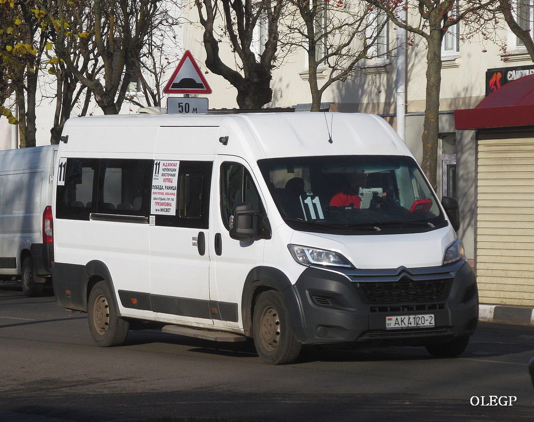 Витебская область, Автодом-21083* (Citroёn Jumper) № АК 4120-2