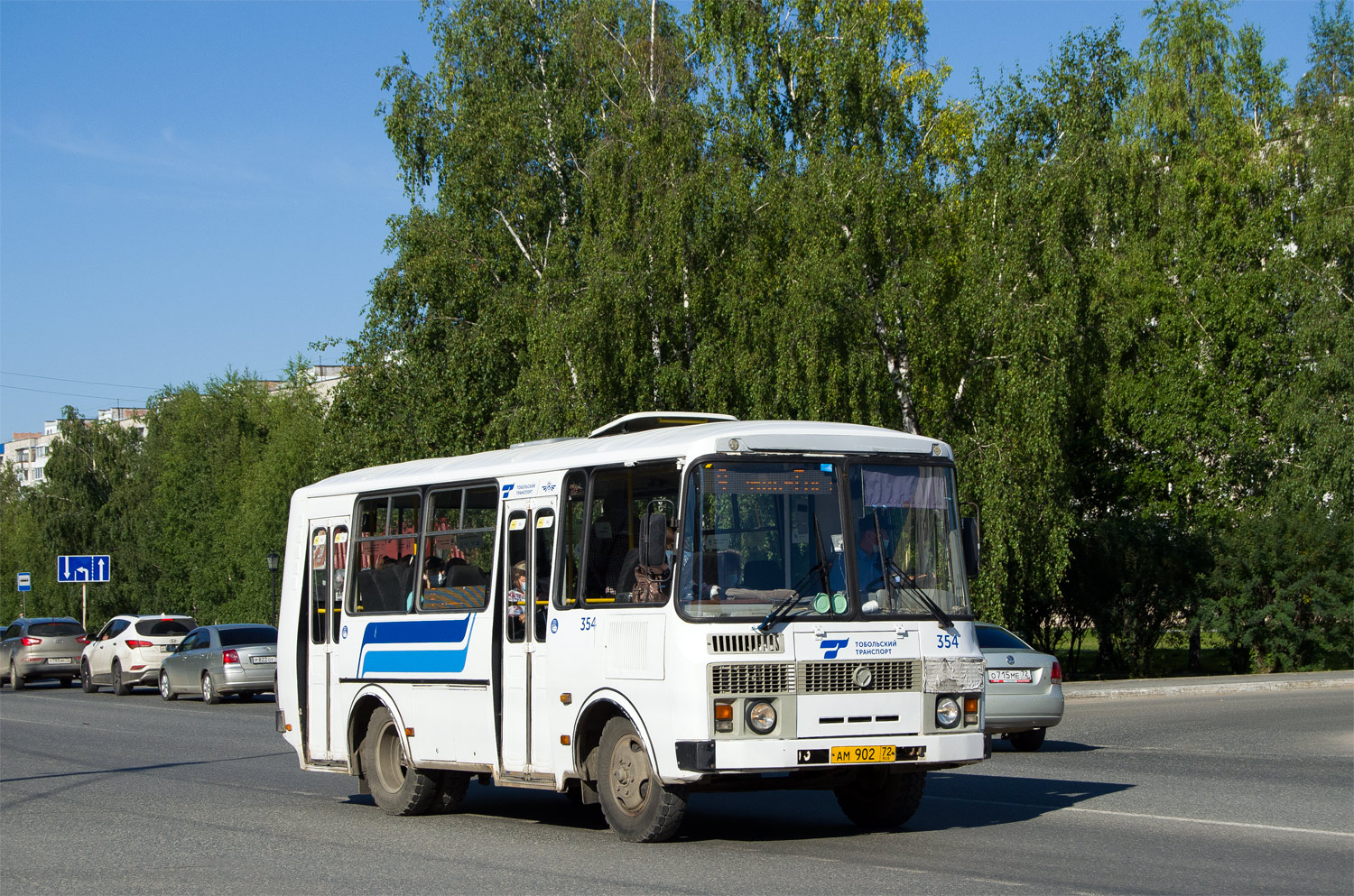 Тюменская область, ПАЗ-32054-04 № 354