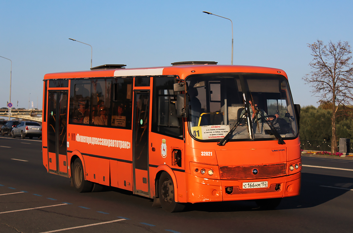 Nizhegorodskaya region, PAZ-320414-04 "Vektor" № 32021