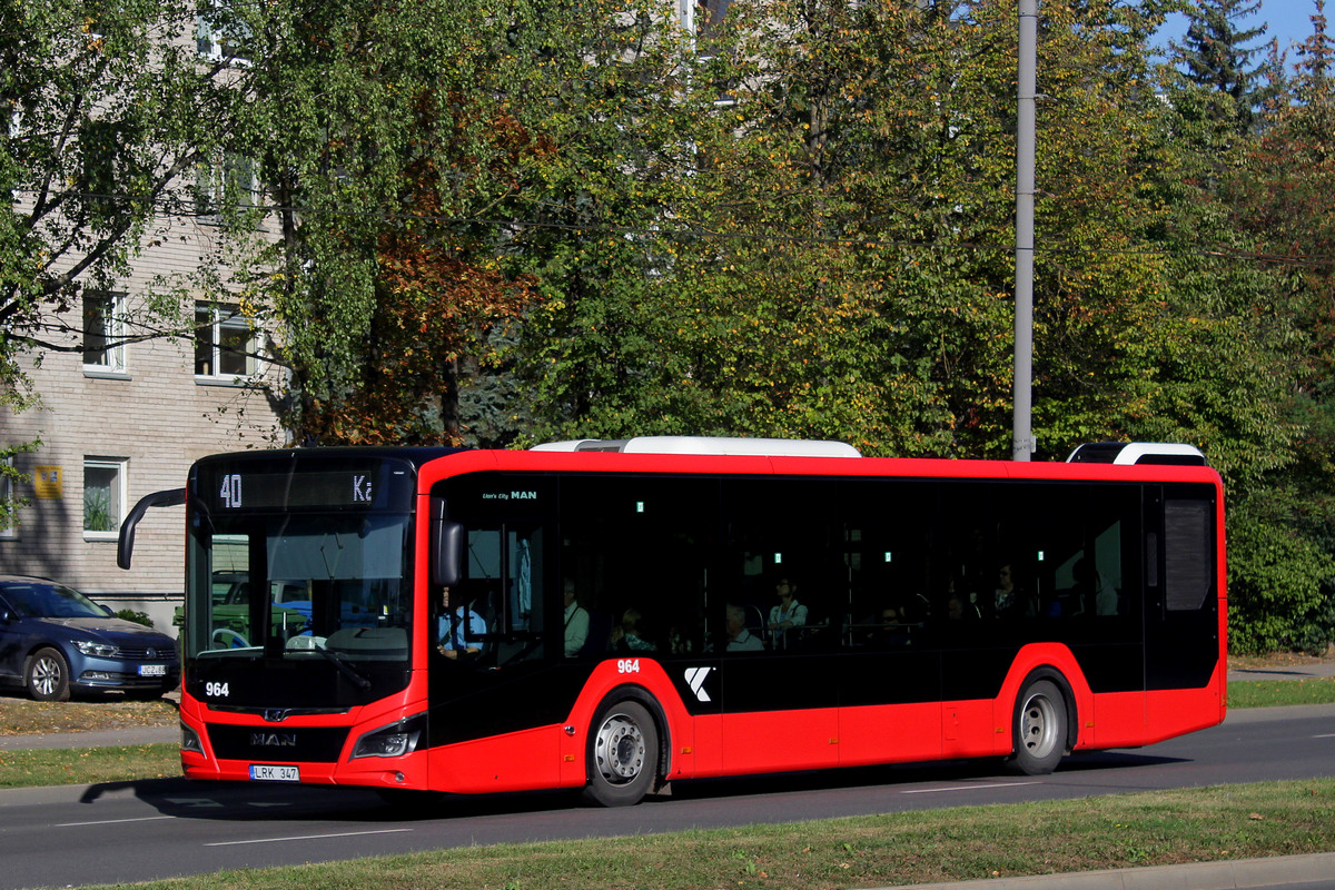 Литва, MAN 12C Lion's City 12 NL330 EfficientHybrid № 964