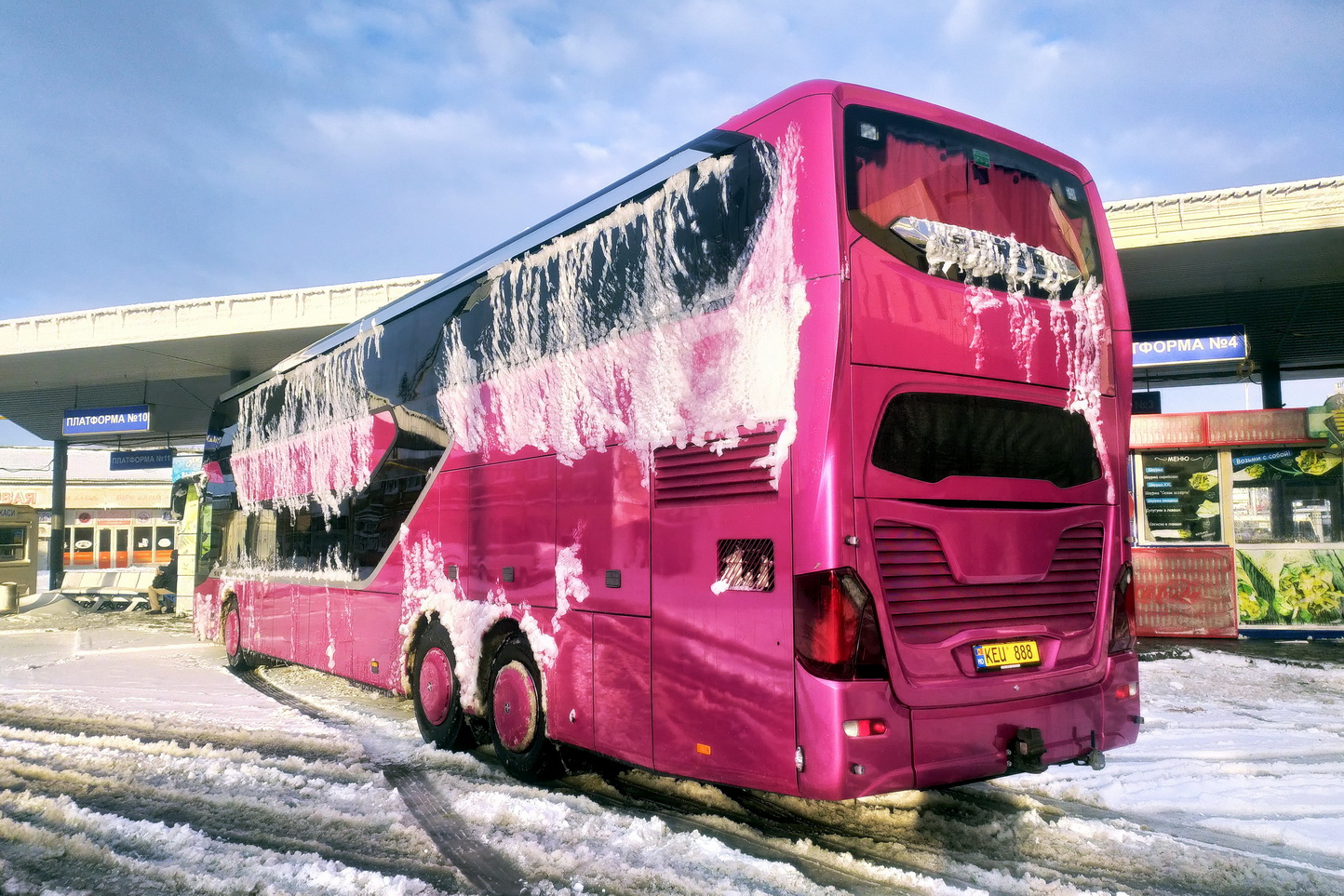 Молдавия, Setra S531DT № KEU 888