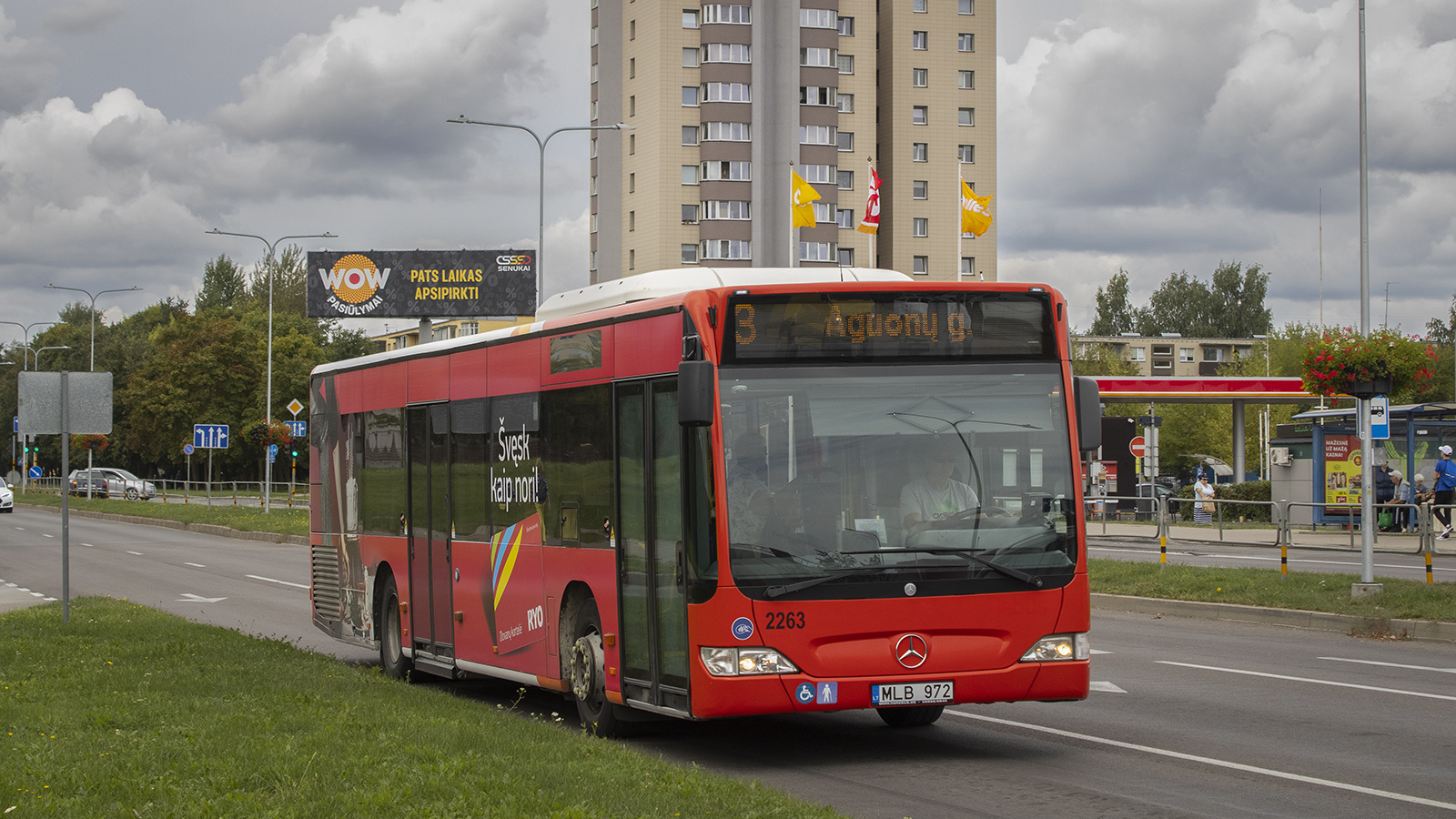 Литва, Mercedes-Benz O530 Citaro facelift № 2263