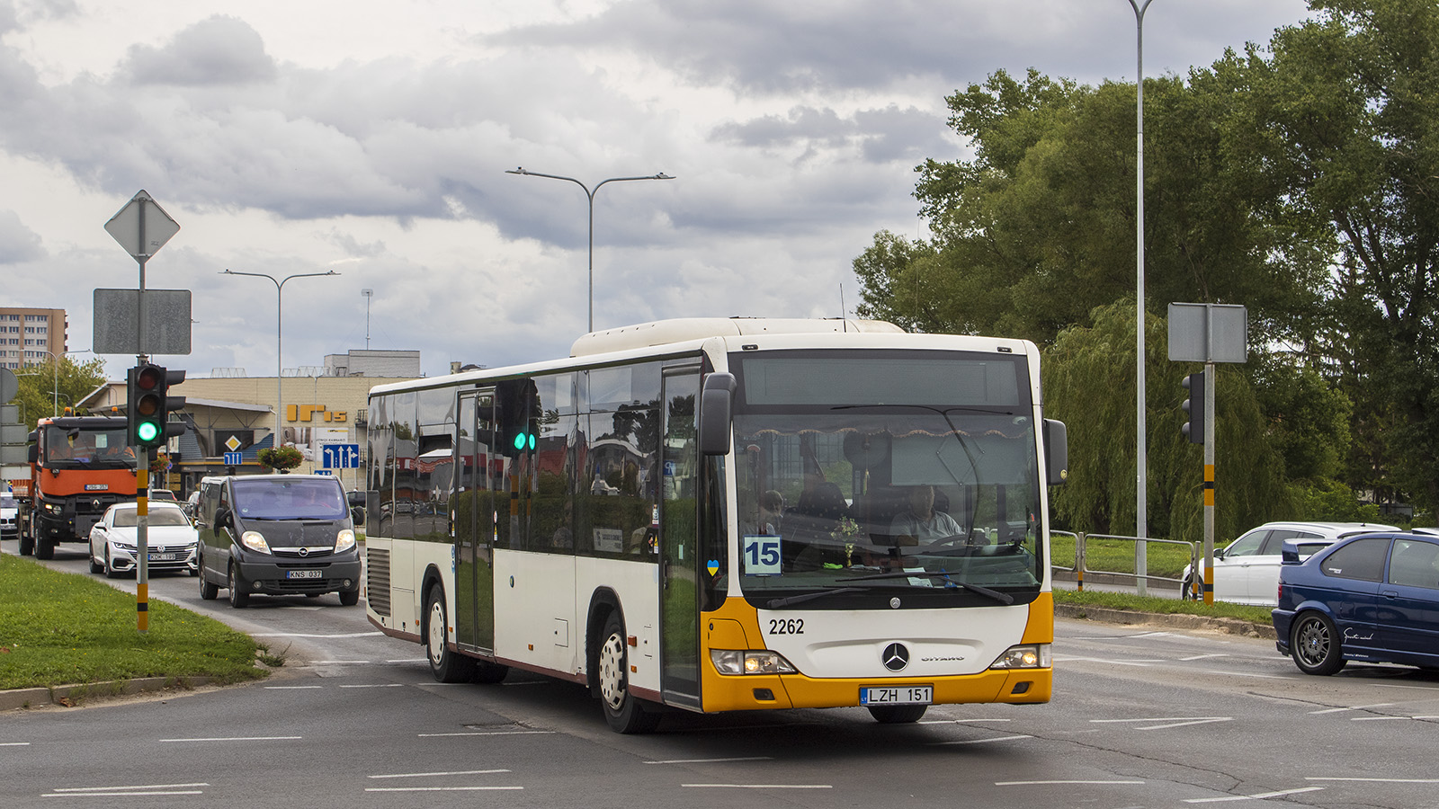 Lietuva, Mercedes-Benz O530Ü Citaro facelift Ü Nr. 2262