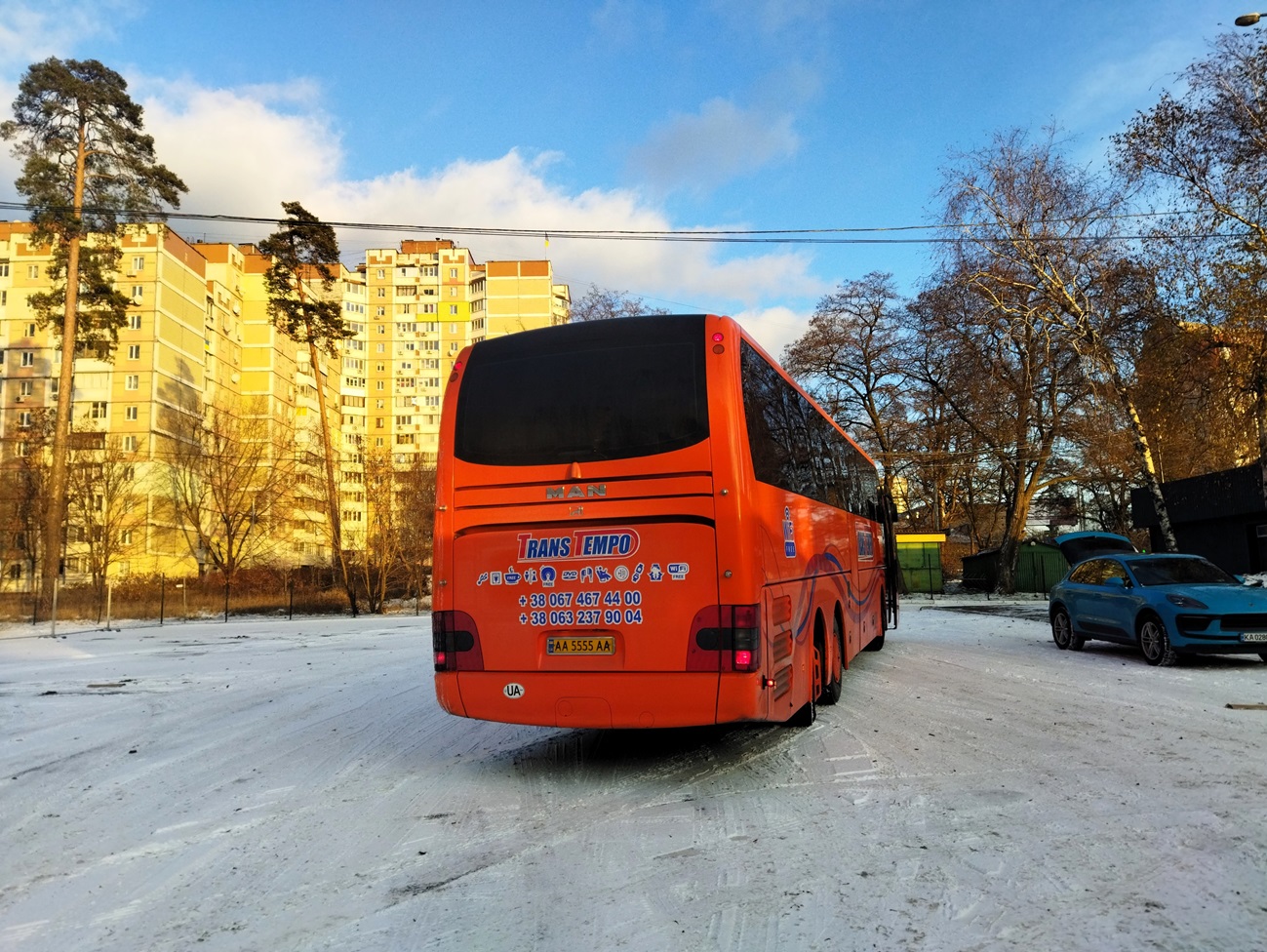 Киев, MAN R09 Lion's Coach C RHC444 C № AA 5555 AA