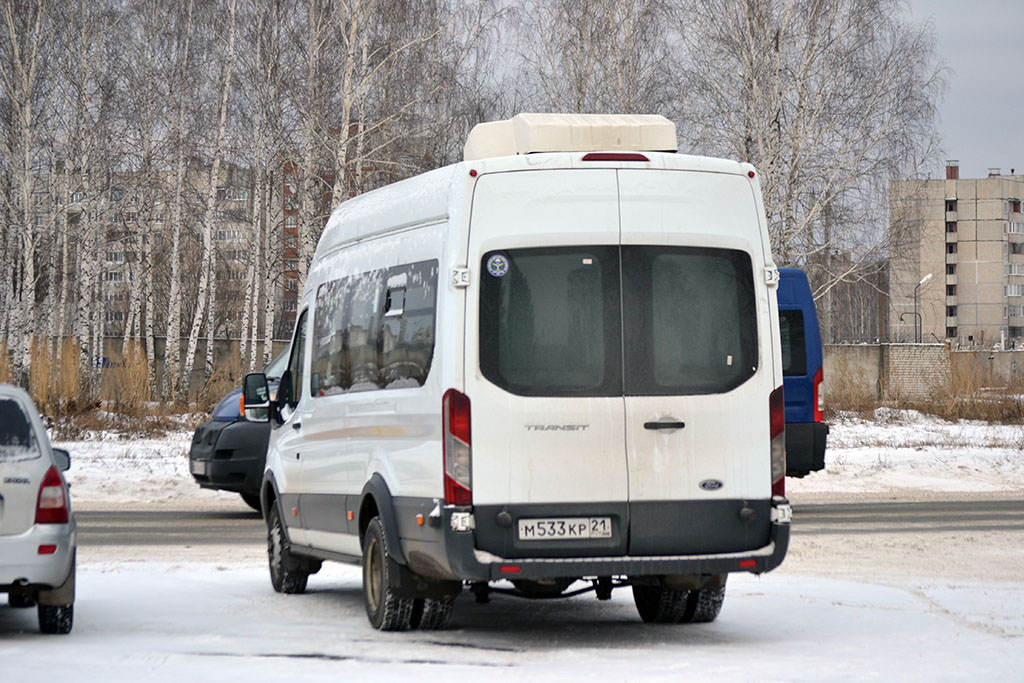 Чувашия, Ford Transit FBD [RUS] (Z6F.ESG.) № М 533 КР 21