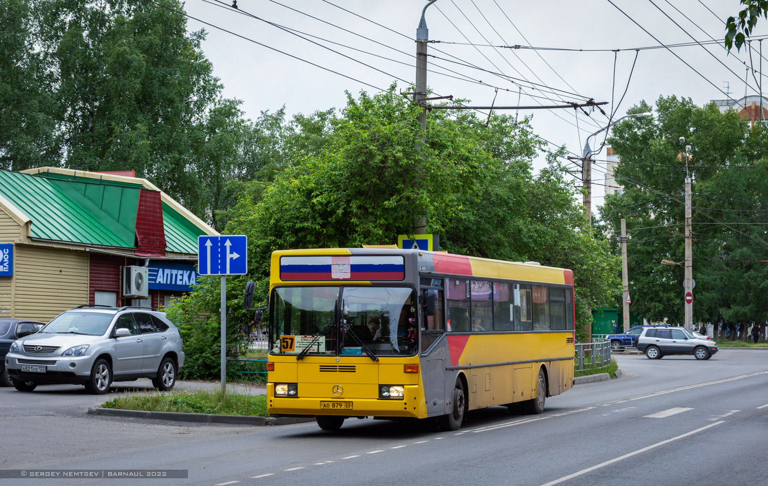 Алтайский край, Mercedes-Benz O405 № АО 879 22