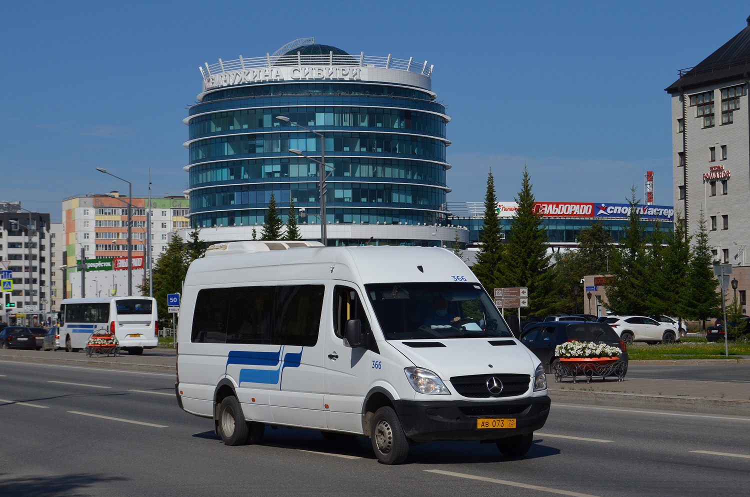 Тюменская область, Луидор-223612 (MB Sprinter) № 366