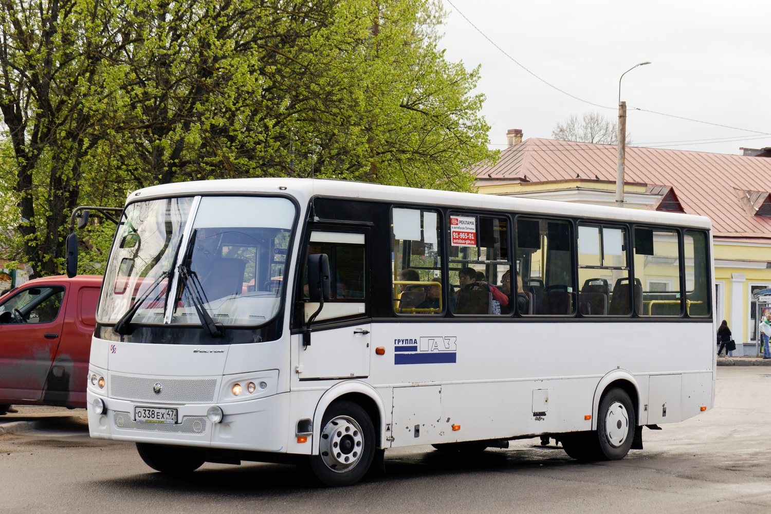 Ленинградская область, ПАЗ-320412-05 "Вектор" № О 338 ЕХ 47