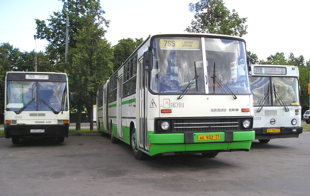 Москва, Ikarus 280.33M № 16381