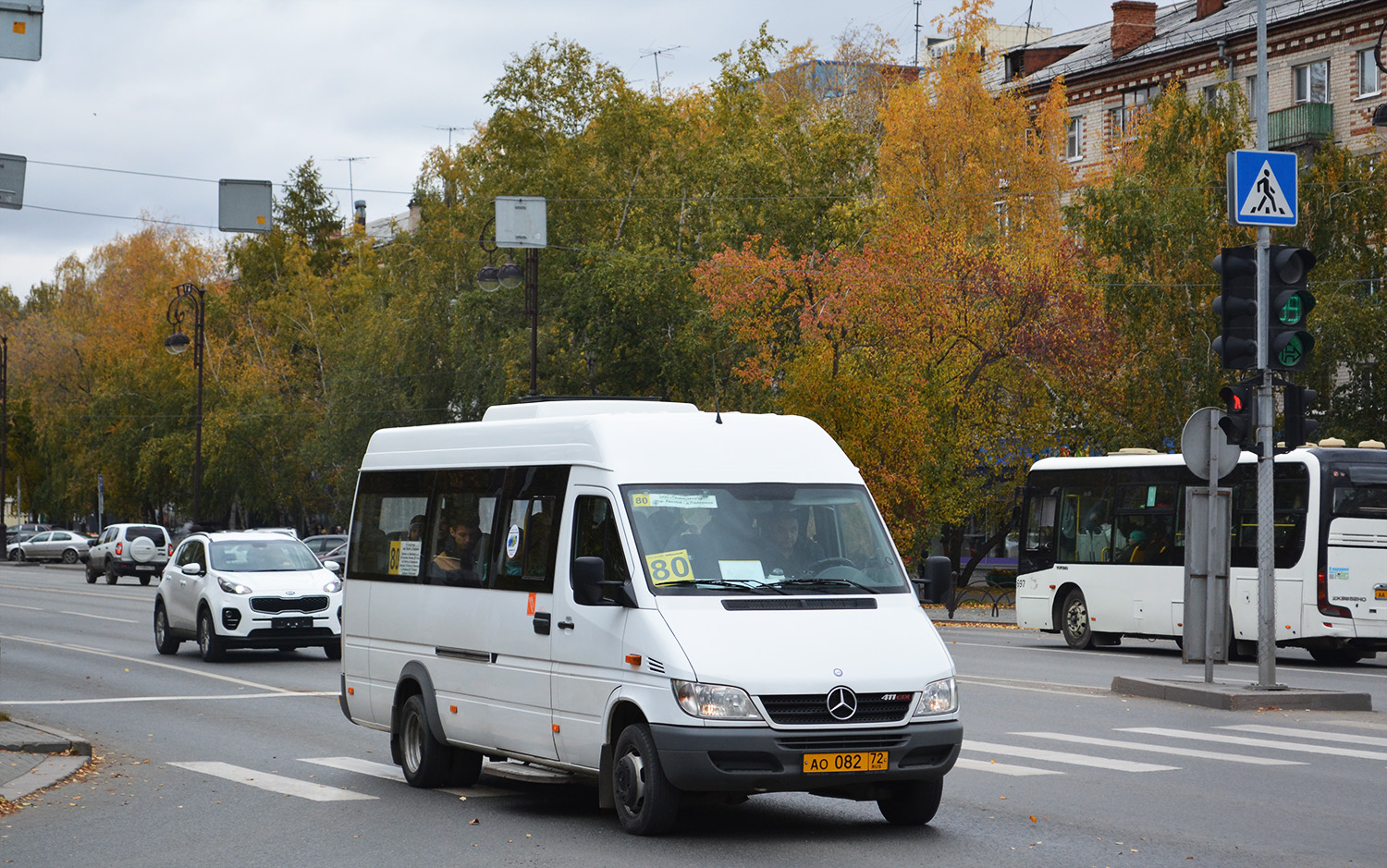 Тюменская область, Луидор-223237 (MB Sprinter Classic) № АО 082 72