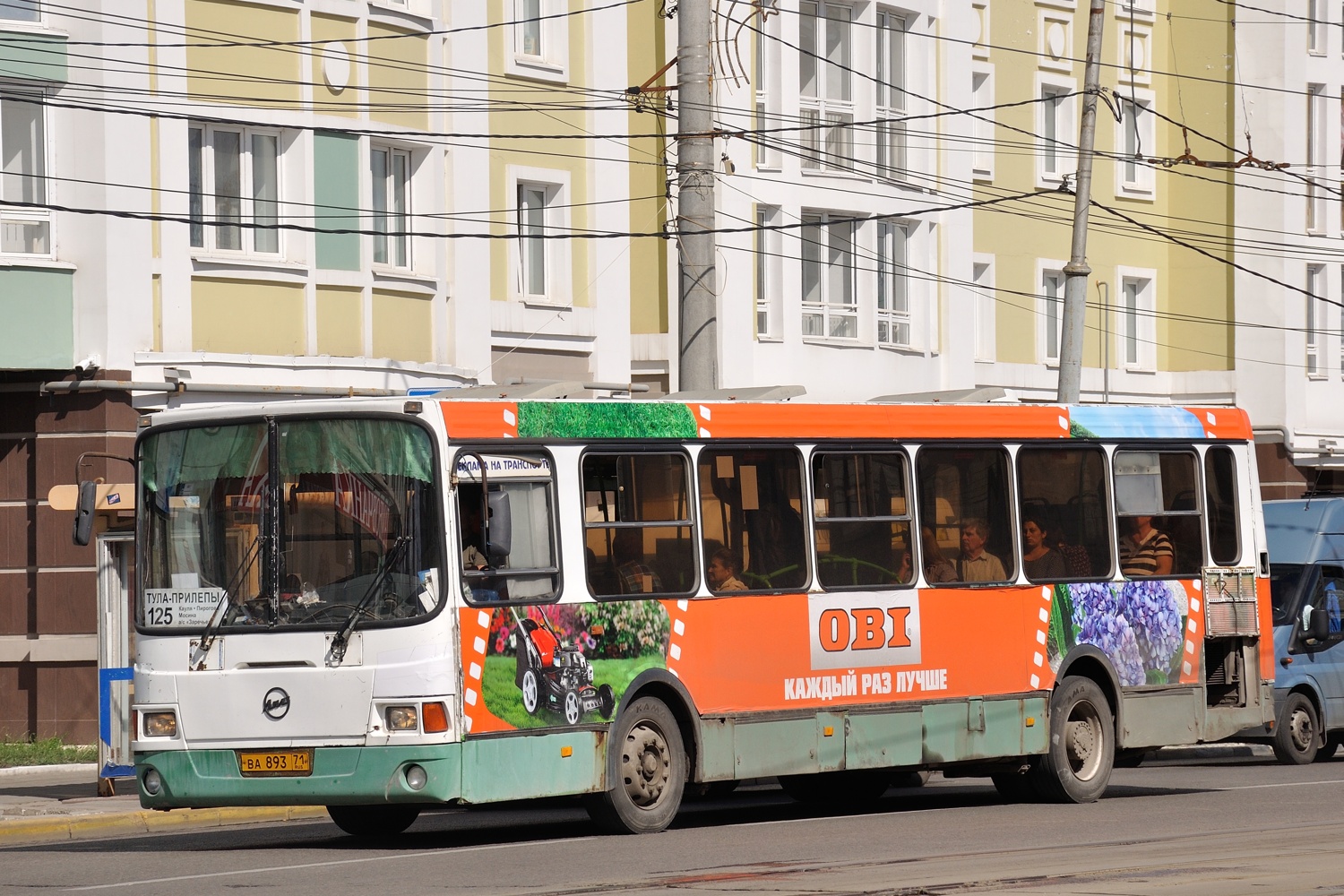 Тульская область, ЛиАЗ-5256.45 № ВА 893 71