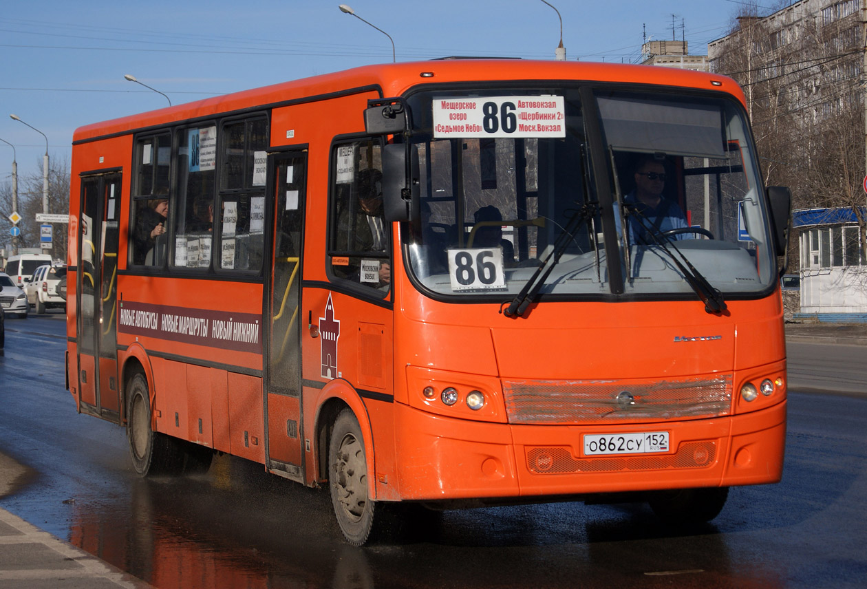 Нижегородская область, ПАЗ-320414-05 "Вектор" (1-2) № О 862 СУ 152