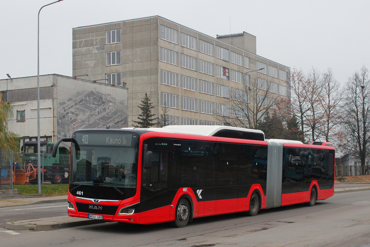 Litva, MAN 18C Lion's City 18 G NG320 EfficientHybrid č. 461