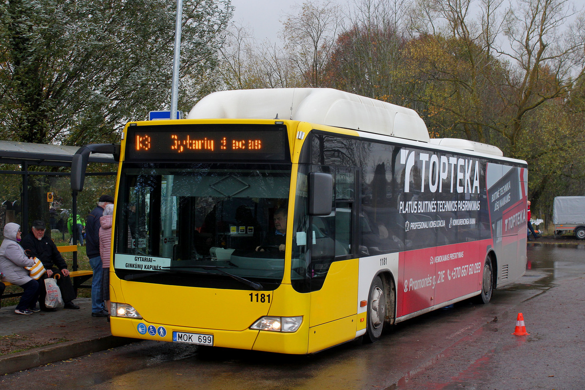 Литва, Mercedes-Benz O530 Citaro facelift CNG № 1181