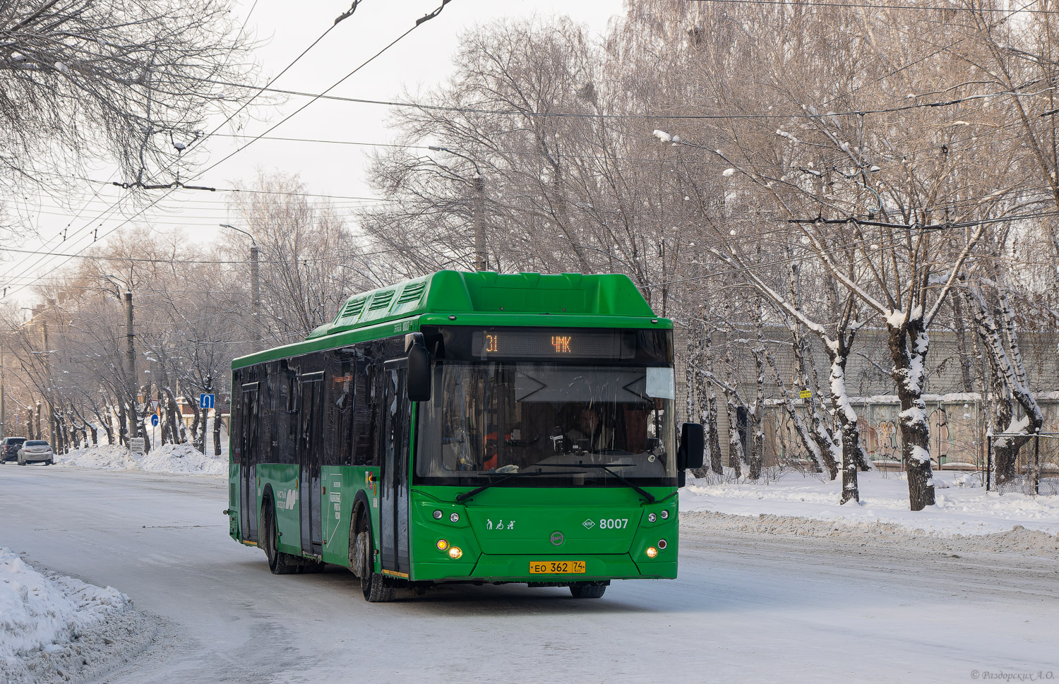 Челябинская область, ЛиАЗ-5292.67 (CNG) № 8007