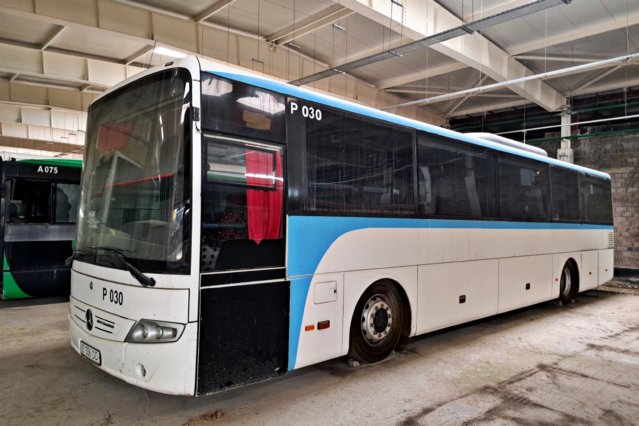 Астана, Irisbus Citelis 12M № A075; Астана, Mercedes-Benz Intouro II № P030; Астана — Автопарки